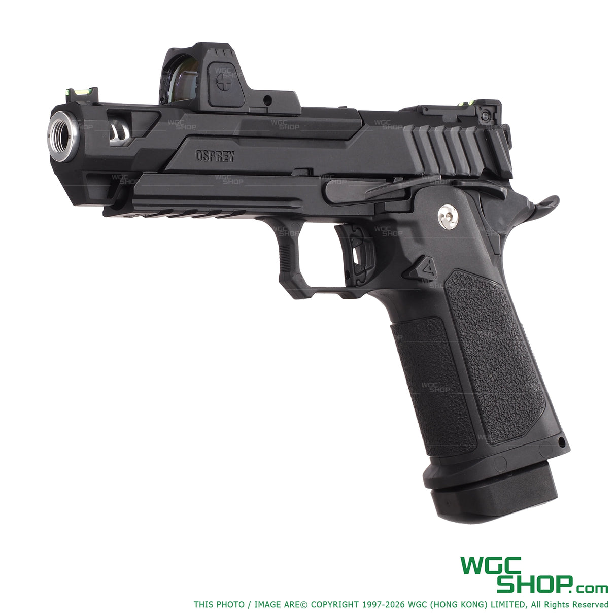 ARCTURUS Osprey 5" Hi - Capa GBB Performance Refined Edition GBB Airsoft with ARS - 1 Red Dot Combo AT-GHC-O5P-CMB - WGC Shop