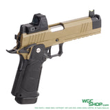 ARCTURUS Tempest 4.3" Hi - Capa GBB Airsoft Duty Grade Edition with ARS - 1 Red Dot ( Optics Ready Slide & Compensator ) Black+Tan AT-GHC-T4C-CMB-BT - WGC Shop