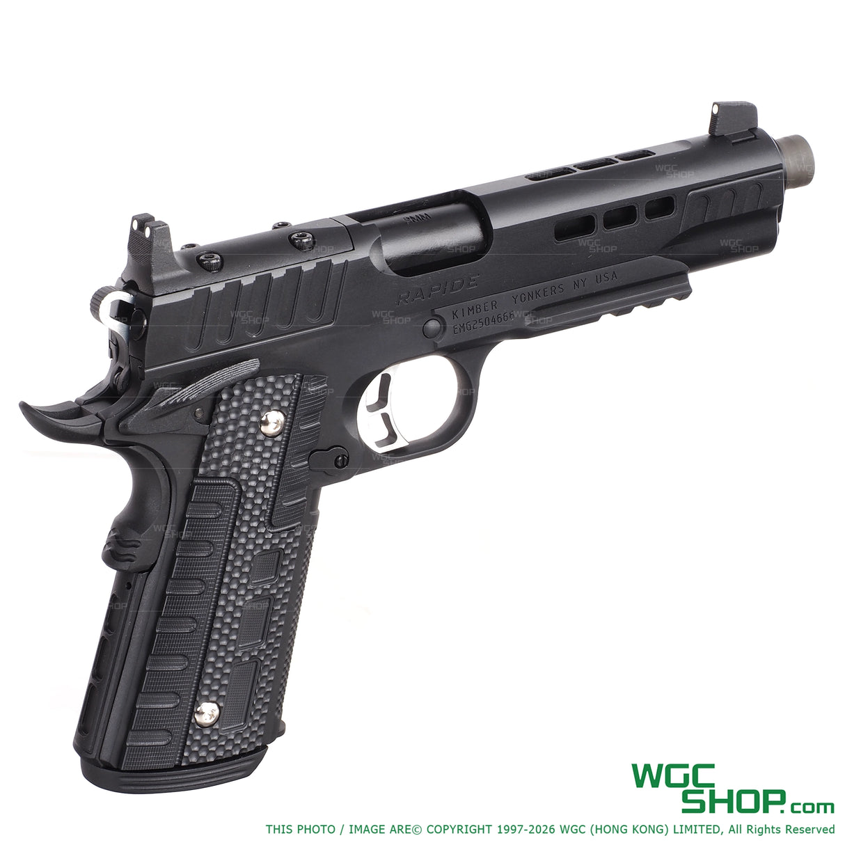 ARMORER WORKS KIMBER Rapide GBB Airsoft RMR Ver - EMG Licensed Silver AWC-PS-RP0111 - WGC Shop