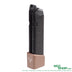 Left view of ARMY 28Rds Ballerina R34 Gas Airsoft Magazine Bronze - WGC Shop