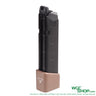 Left view of ARMY 28Rds Ballerina R34 Gas Airsoft Magazine Bronze - WGC Shop