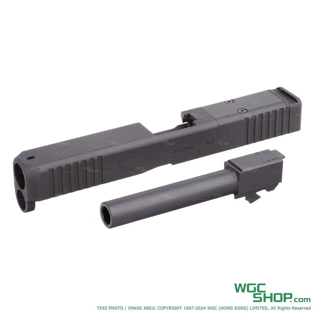 BFA Steel Slide & Outer Barrel for GHK G17 Gen5 MOS GBB Airsoft-WGC Shop