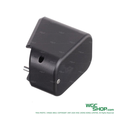 Black CNC aluminum T-style magazine base extension for GHK G17 G45 GBB pistol