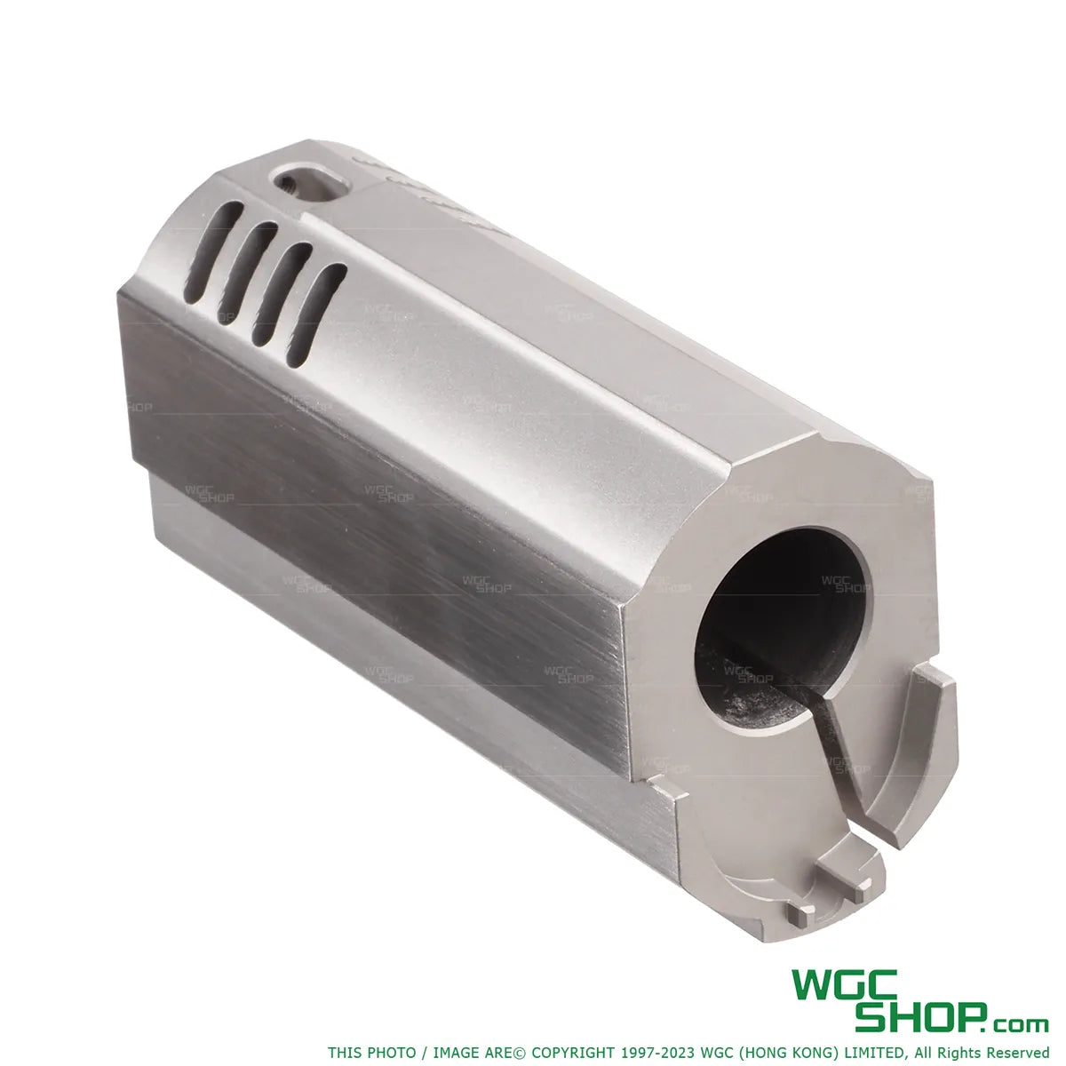 BOMBER CNC Stainless Threaded Barrel & Compensator Set for VFC P7M13 GBB Airsoft