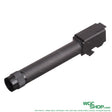 Left view of BOMBER CNC Steel Threaded Barrel -14mm for GHK Glock G45 GBB Airsoft