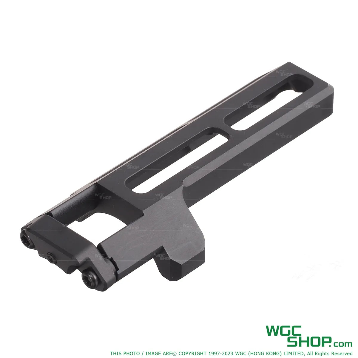 Left view of BOW MASTER Light Mount for MP5K / HK53 Airsoft Series