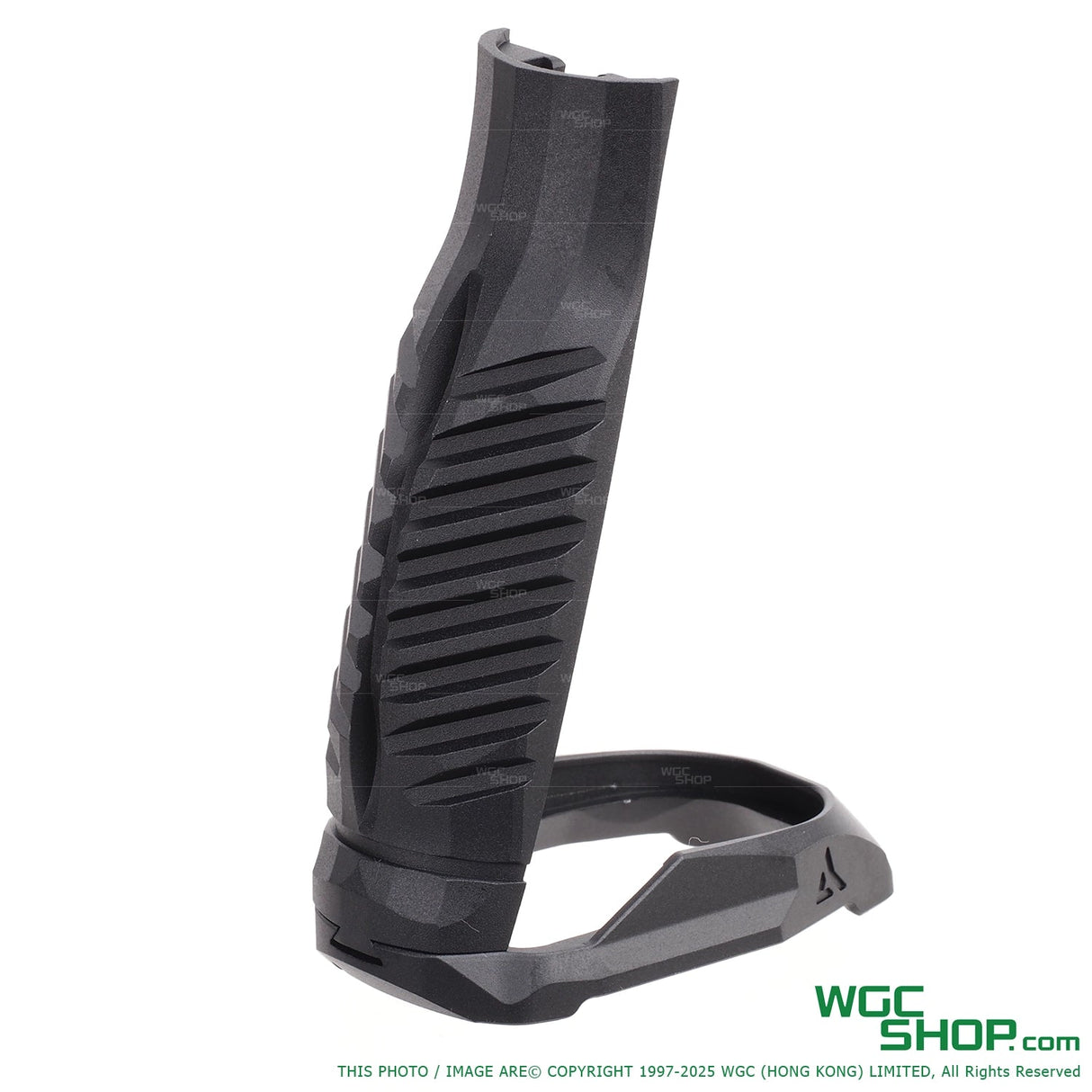Black tactical PBW RA style backstrap and magwell for PB P365X Macro GBB pistol