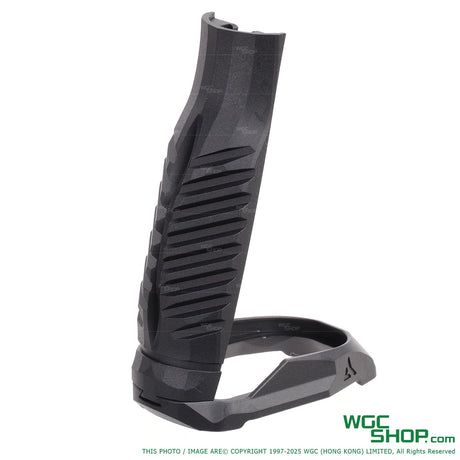 Black tactical PBW RA style backstrap and magwell for PB P365X Macro GBB pistol