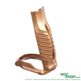 Copper-colored backstrap and magwell accessory for PB P365 X Macro GBB pistol on white background