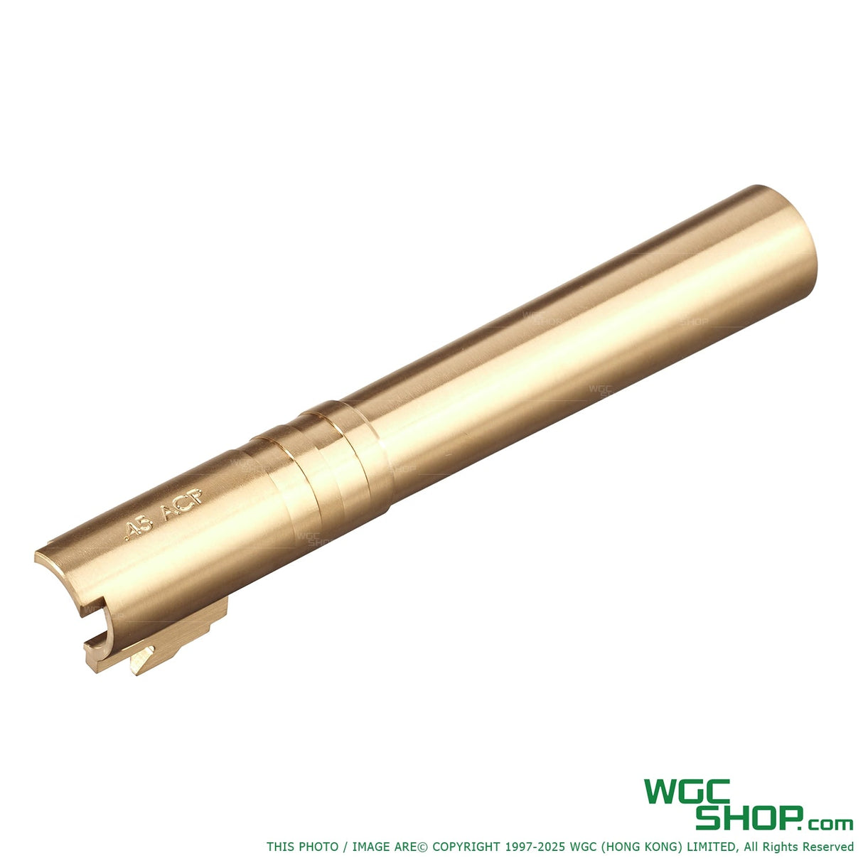 COWCOW OB1 5.1 Stainless Steel Threaded Outer Barrel for MARUI Hi-Capa 5.1 GBB ( .45 Marking )-CCT-TMHC-013