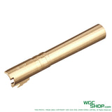 COWCOW OB1 5.1 Stainless Steel Threaded Outer Barrel for MARUI Hi-Capa 5.1 GBB ( .45 Marking )-CCT-TMHC-013