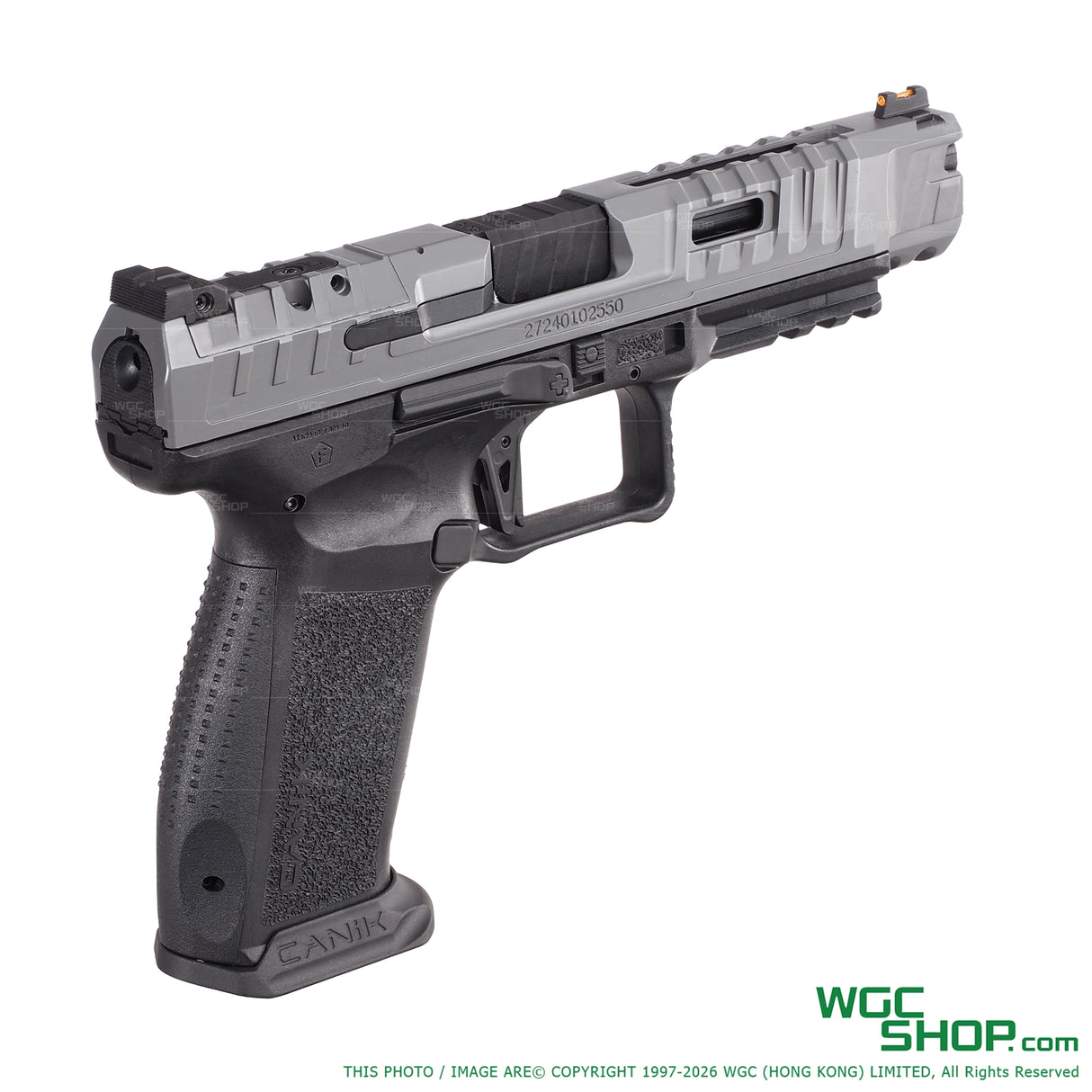 CYBERGUN CANIK SFx RIVAL GBB Airsoft - EMG Licensed Black+Grey CG-PT-0043 - WGC Shop