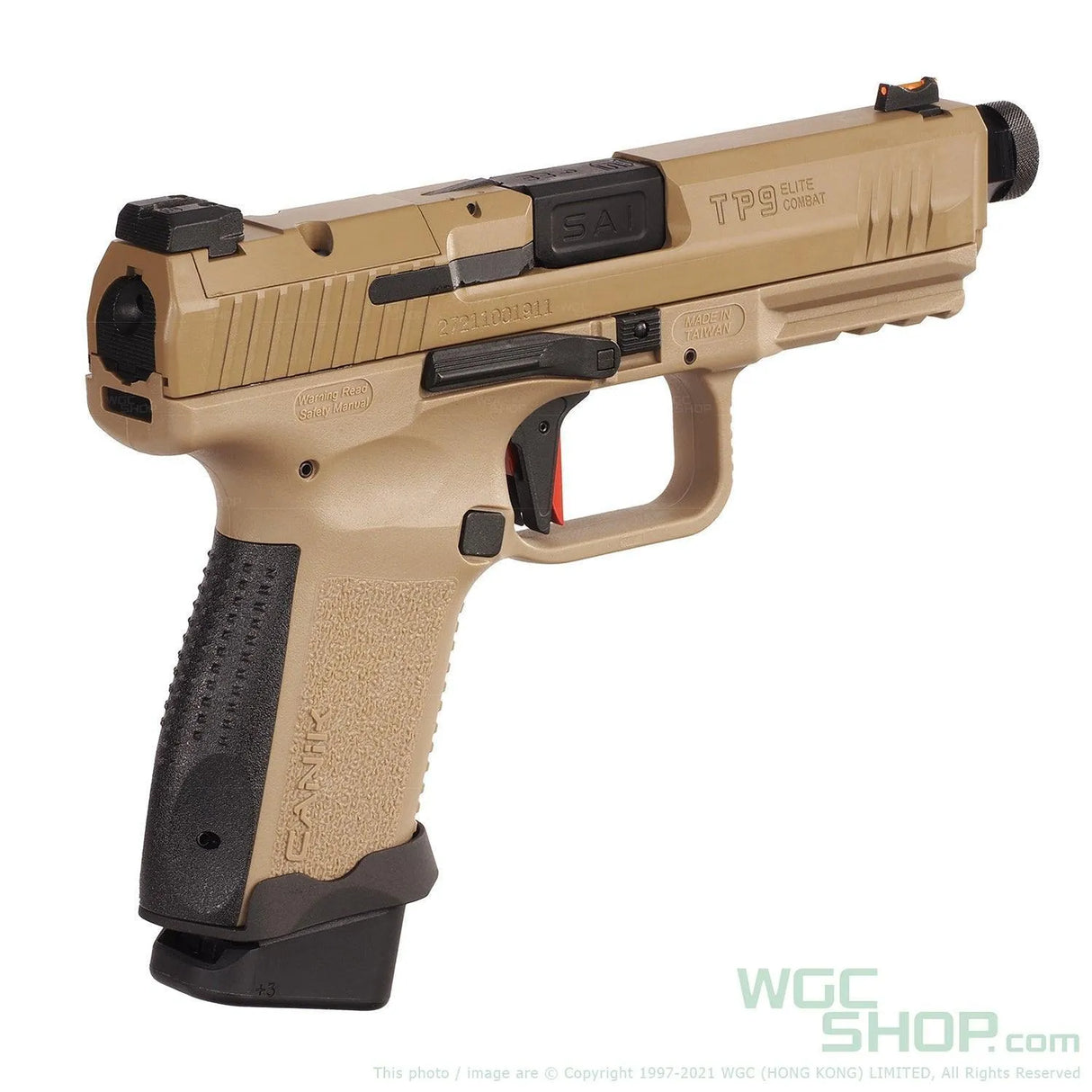 CYBERGUN CANiK x SAI TP9 Elite Combat GBB Airsoft - WGC Shop