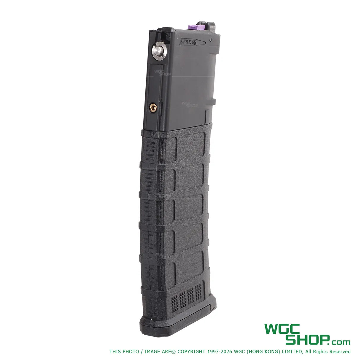 Right view of CYMA 44Rds Gas Magazine for CGS / MARUI M4 MWS GBB Airsoft ( MWS-P40 )