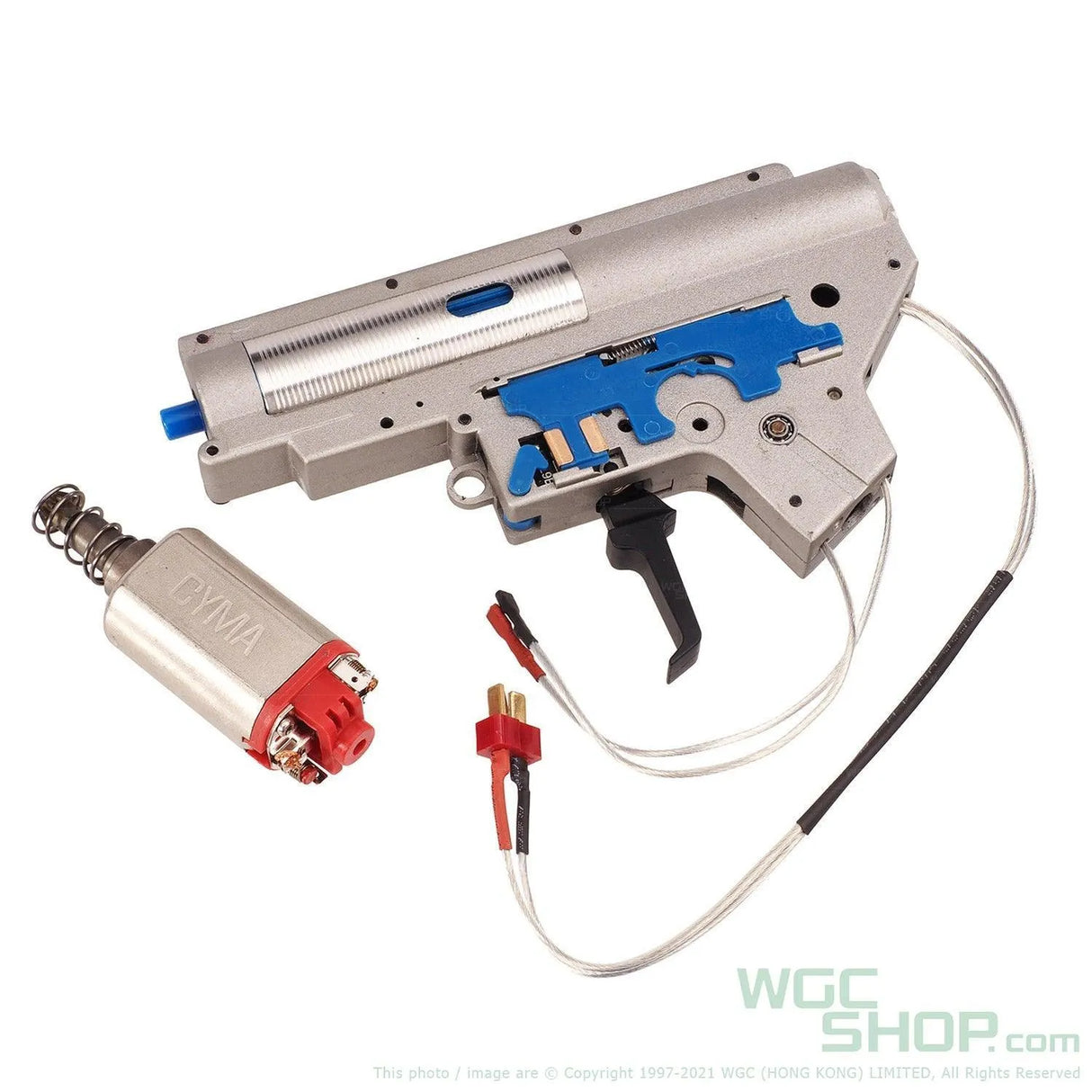 CYMA Electric Trigger Complete MP5 CNC Gearbox With Quick Change Spring - WGC Shop