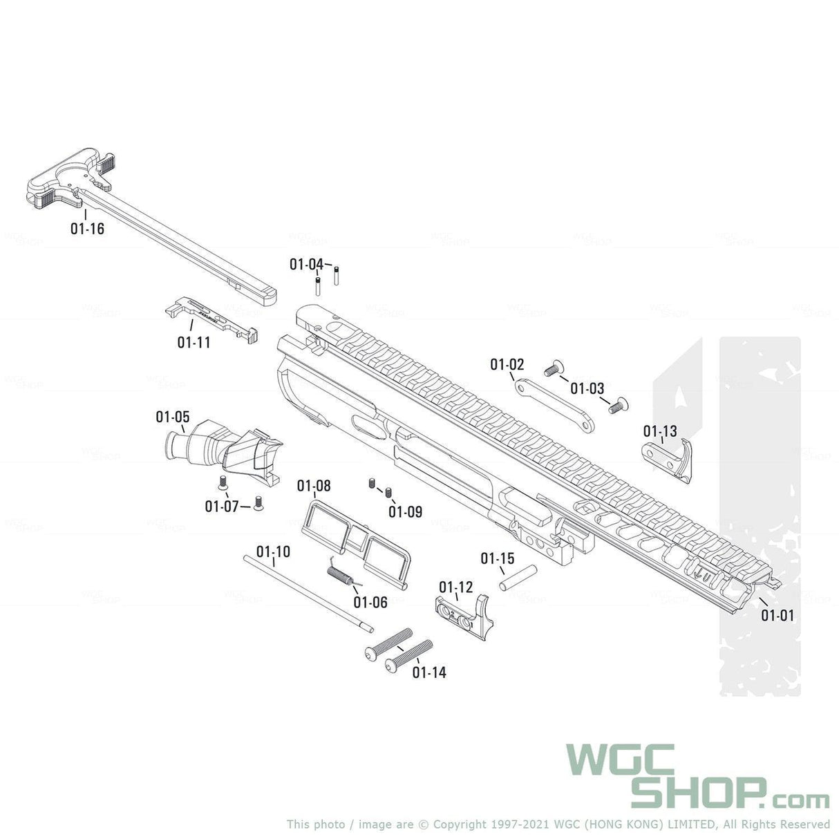 APFG S-001BK Legacy GBB Airsoft - WGC Shop