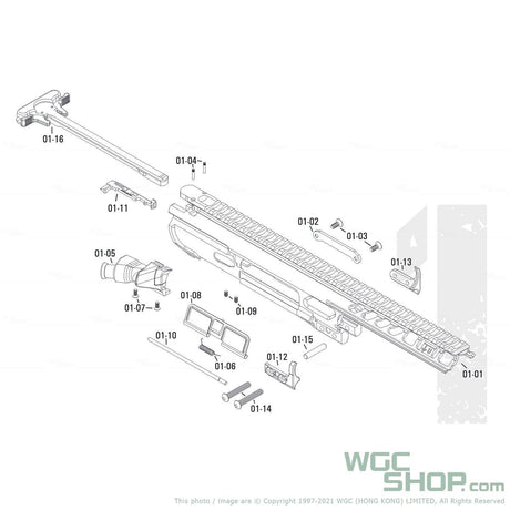 APFG S-001BK Legacy GBB Airsoft - WGC Shop