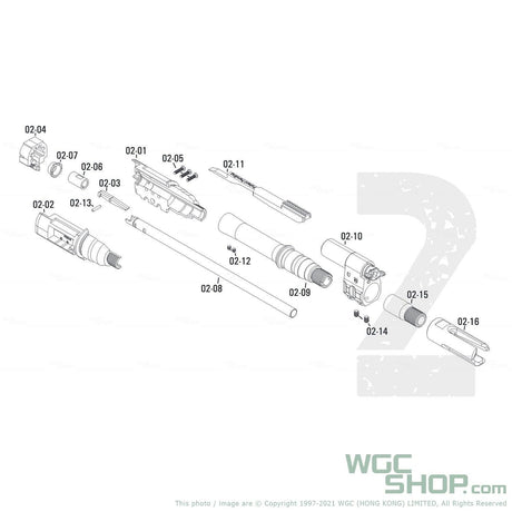 APFG S-001BK Legacy GBB Airsoft - WGC Shop