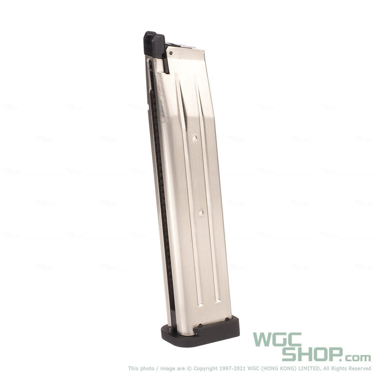 ARMY ARMAMENT TTI R601 Hi - Capa 50Rds Long Gas Magazine Silver ARMY-MAG-R601-HICAPL-SV - WGC Shop