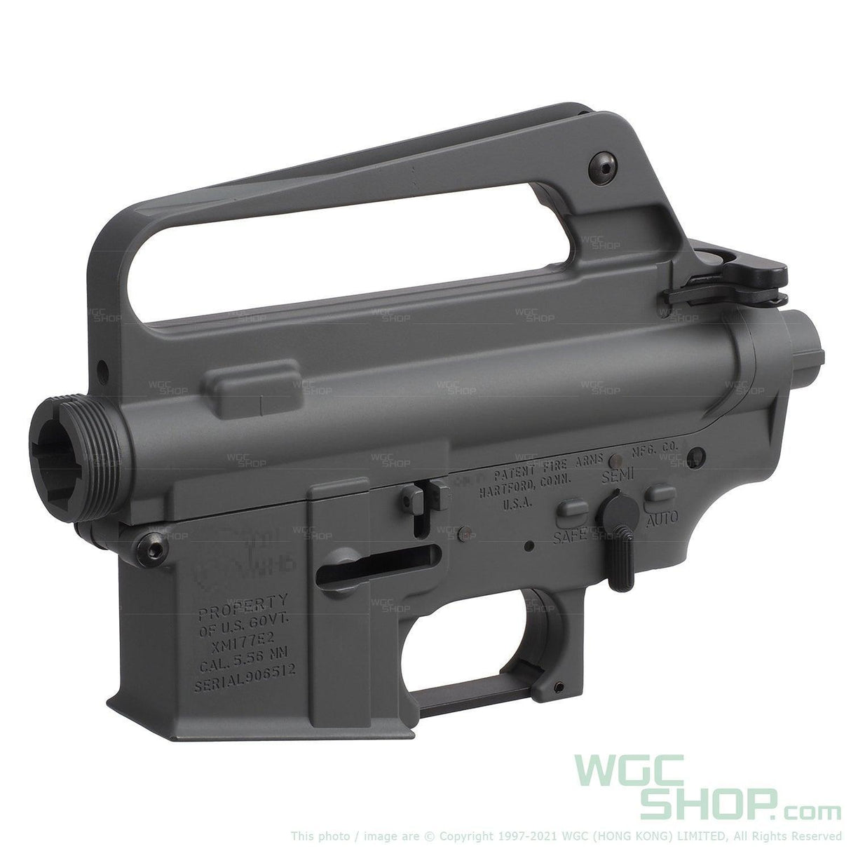 No Restock Date - E&C XM177E2 AEG Metal Receiver - Grey - WGC Shop