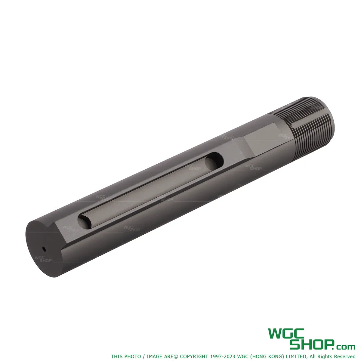 Bottom view of dNA XM177 GBB 2-Position Buffer Tube