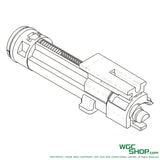 DRAGON WORKSHOP Complete Loading Nozzle Set for MARUI AK GBB Airsoft ( Original Power / Non-Adjustable )