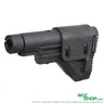 E&C 28 Style Retractable Stock w/ Tube for G28 AEG ( EC-MP1044 )-EC-MP1044-BK