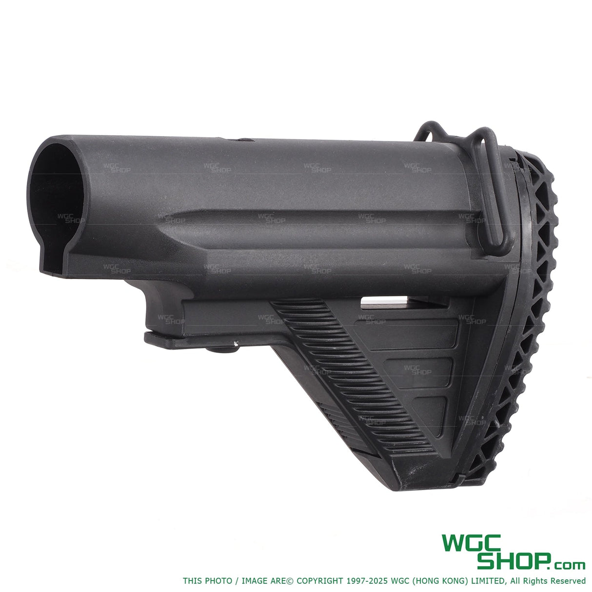 E&C 417 E2 Style Retractable Stock for 417 AEG ( EC-MP419B )-EC-MP419B-BK