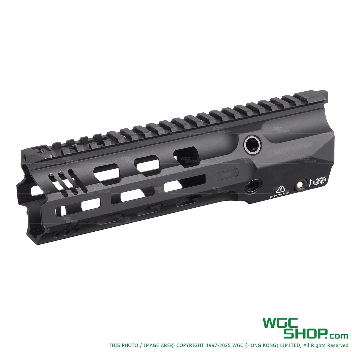 E&C GRIDLOK Style 9" Rail Full Duty M-Lok Handguard for 416 AEG ( EC-MP1013-1A )-