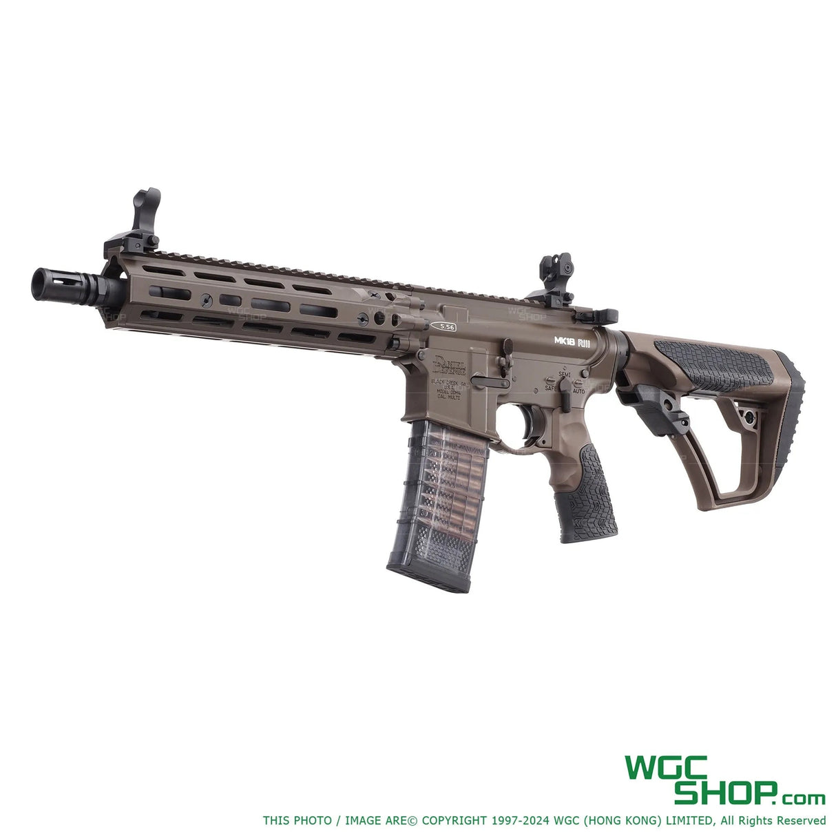 EMG / CYMA CGS DD MK18 RIII PDW GBB Airsoft ( CYMA-DD1103 )-CYMA-DD1103-BR-WGC Shop