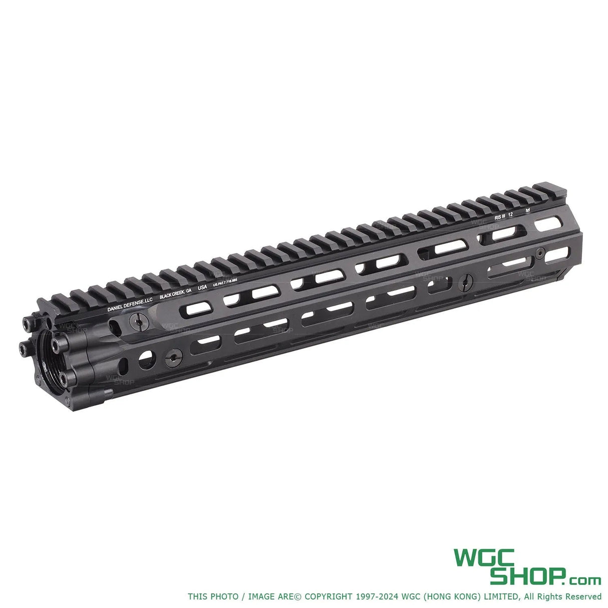 EMG Daniel Defense 12.5 Inch RIS III M-Lok Handguard for CYMA AR / M4 AEG ( CYMA-M263A )-