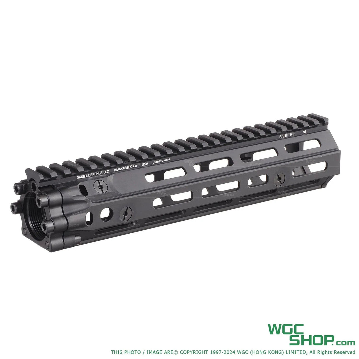 EMG Daniel Defense 9.5 Inch RIS III M-Lok Handguard for CYMA AR / M4 AEG ( CYMA-M263 )-CYMA-M263-BK