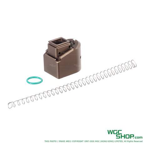 EMG TTI Mag Extensions for MARUI P320 GBB Dark Earth EMG-TTI-MB04-DE - WGC Shop