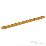 FALCON M-LOK & Universal Positioning Type Rail Accessory - 305mm / Matte Golden - WGC Shop