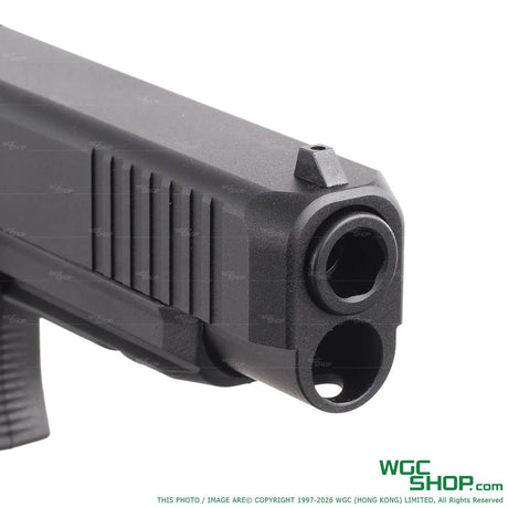 Front close-up view of GHK Glock 34 G34 Gen5 MOS GBB Airsoft