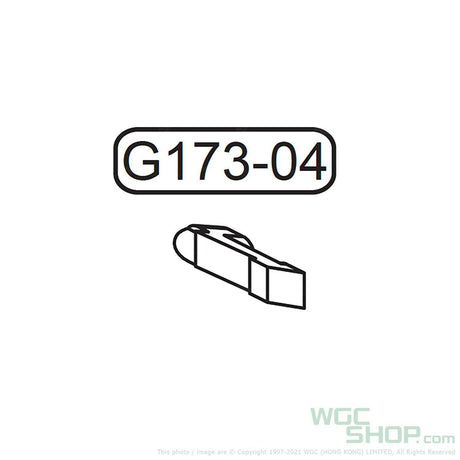 GHK Original Parts - Glock G17 Gen3 Extractor Claw for GBB Airsoft ( G173-04 ) - WGC Shop