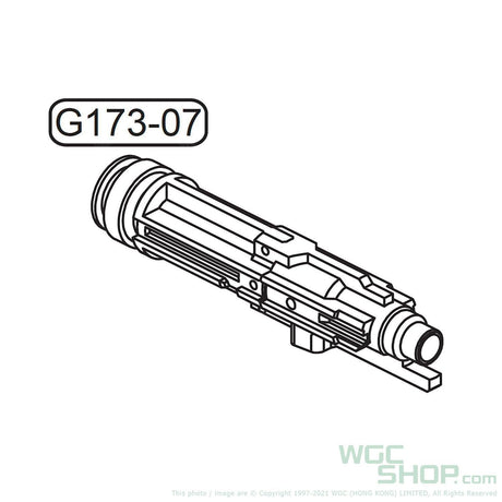 GHK Original Parts - Glock G17 Gen3 Piston / Loading Nozzle for GBB Airsoft ( G173-07 ) - WGC Shop