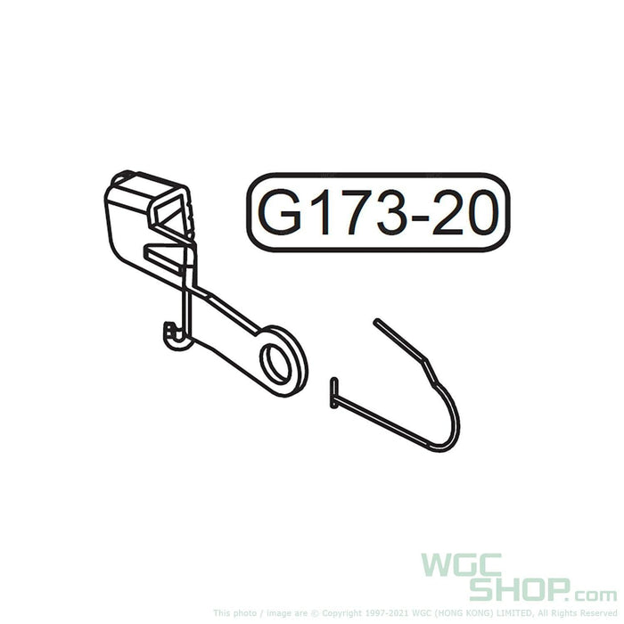 GHK Original Parts - Glock G17 Gen3 Slide Stop Set for GBB Airsoft ( G173-20 ) - WGC Shop