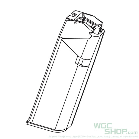 GHK Original Parts - Magazine Body for Glock G17 Gas Magazine ( G17M-03 ) - WGC Shop
