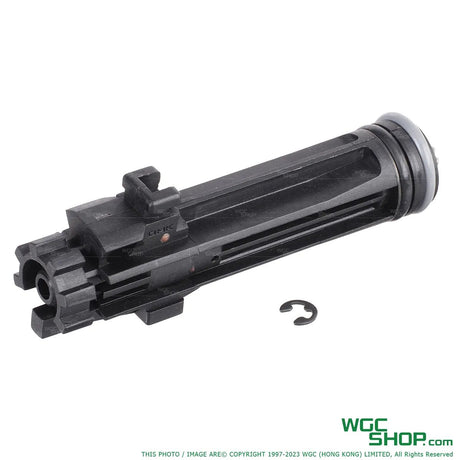 Left view of GHK Original Parts - M4 GBB V2 Loading Nozzle ( Standard Muzzle Velocity / M4-15 )