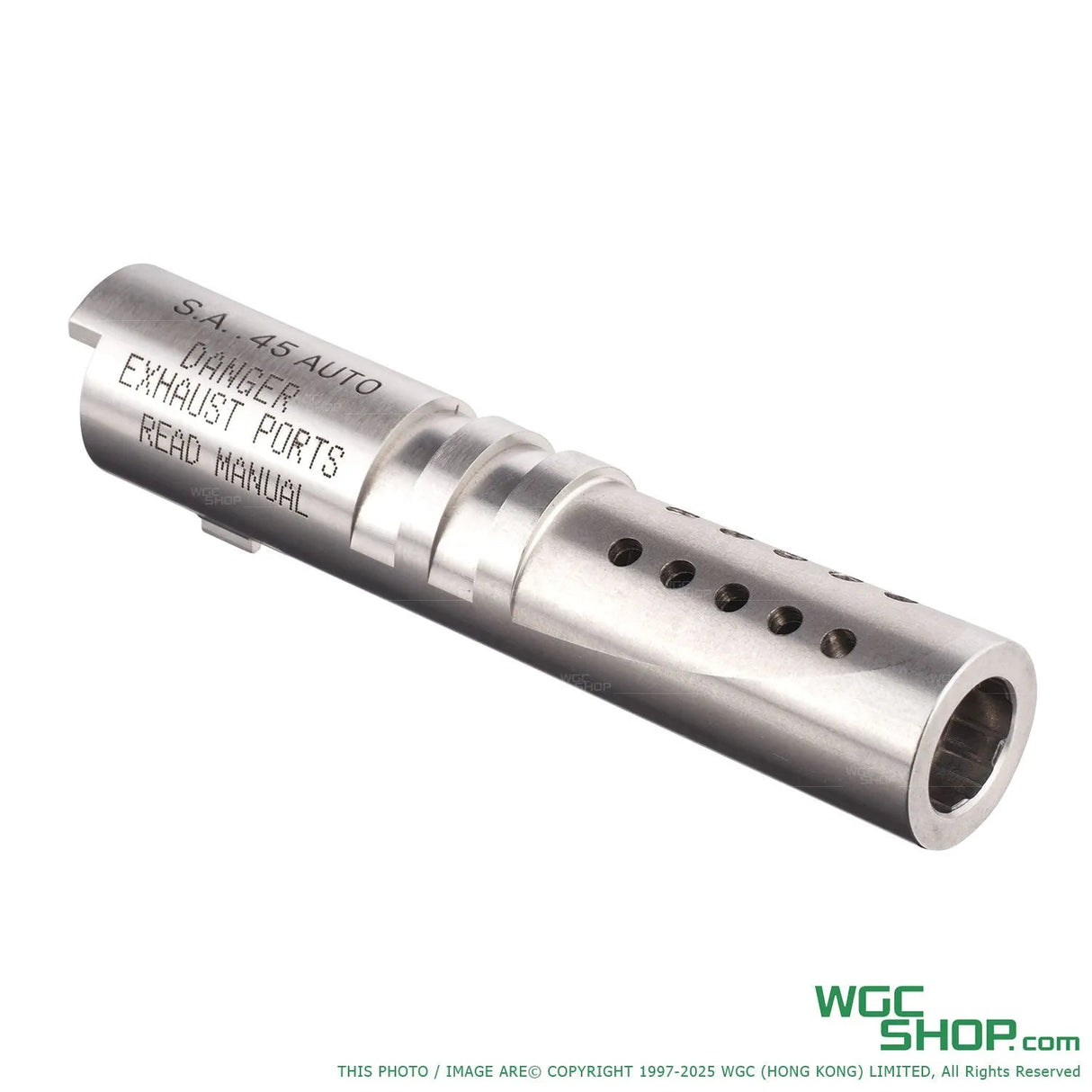 GUARDER CNC Stainless Outer Barrel for Marui V10 GBB Airsoft-GD-V10-09-SV-WGC Shop