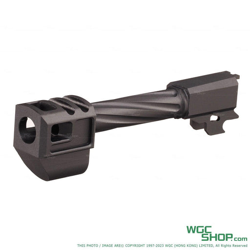 GUNDAY CNC Outer Barrel with Compensator Type B for SIG AIR M18 GBB Airsoft - WGC Shop