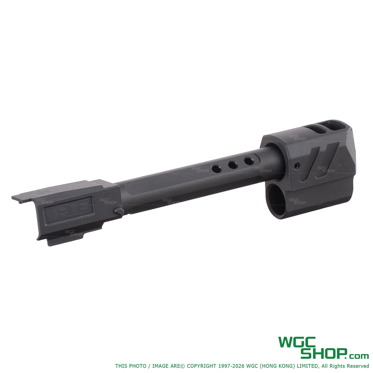 GUNDAY HAED HC / TP Style Aluminum Outer Barrel w/ Compensator for MARUI P320 GBB