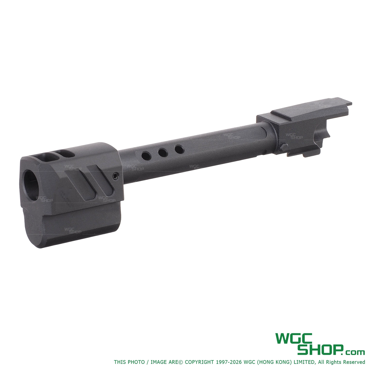 GUNDAY HAED HC / TP Style Aluminum Outer Barrel w/ Compensator for MARUI P320 GBB