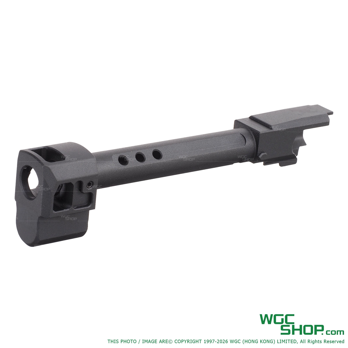 GUNDAY HAED HC / TP Style Aluminum Outer Barrel w/ Compensator for MARUI P320 GBB Type H GUNDAY-TM08-H-BK - WGC Shop