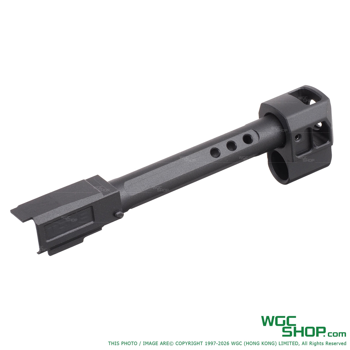 GUNDAY HAED HC / TP Style Aluminum Outer Barrel w/ Compensator for MARUI P320 GBB Type H GUNDAY-TM08-H-BK - WGC Shop