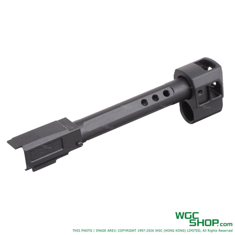 GUNDAY HAED HC / TP Style Aluminum Outer Barrel w/ Compensator for MARUI P320 GBB Type H GUNDAY-TM08-H-BK - WGC Shop