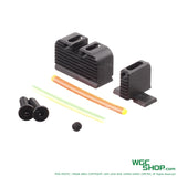 GUNDAY NF Style Steel Suppressor Height Sight Set for VFC P365 FUSE / X-MACRO GBB