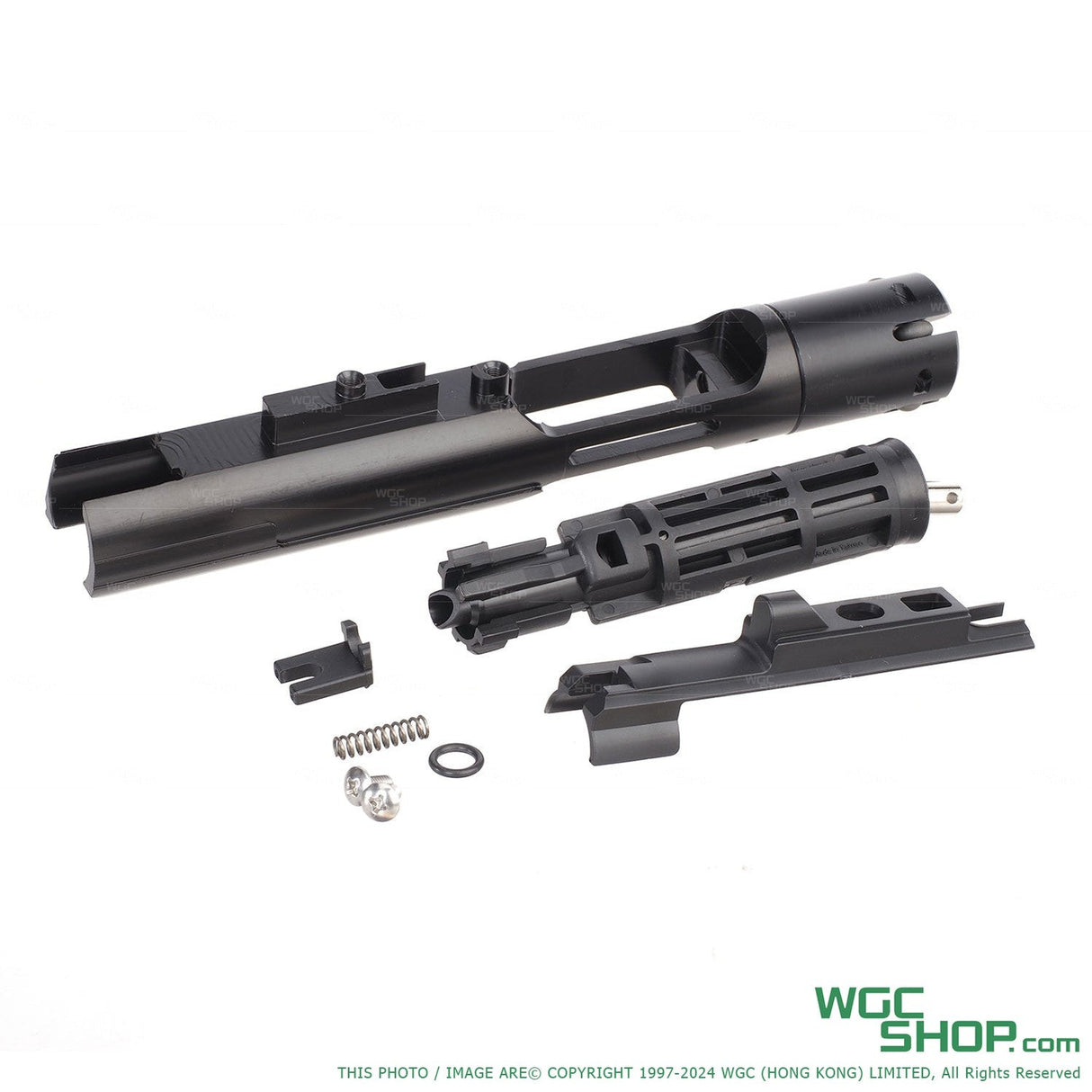GUNDAY R Style Lightweight Steel Bolt Carrier for Marui MWS + Unicorn Nozzle Set