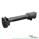 Left view of GUNDAY RA Style Aluminum Outer Barrel w/ Comp for GHK G17 GBB Airsoft